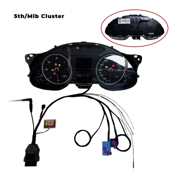 MQB 4th Gen Dashboard Instrument Power On Cable Cluster Test Platform Key Learning for VW Jetta MK7, Virtual, Audi A6 A8 A4 - Image 5