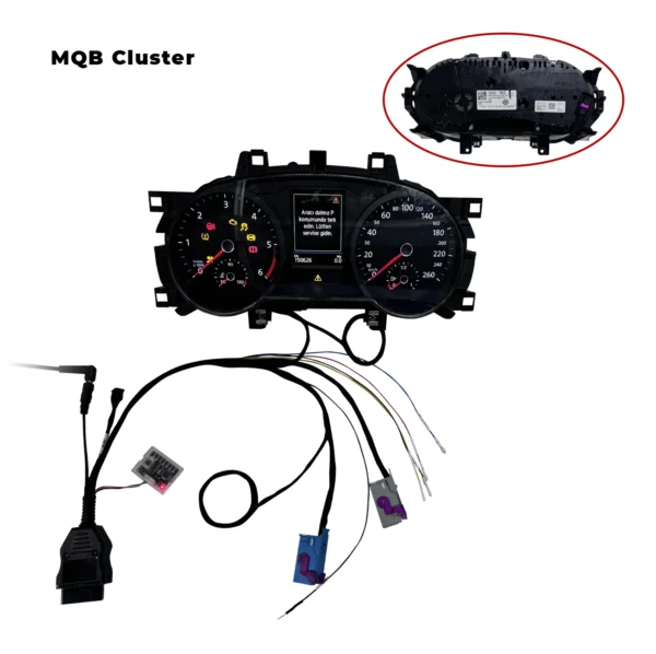 MQB 4th Gen Dashboard Instrument Power On Cable Cluster Test Platform Key Learning for VW Jetta MK7, Virtual, Audi A6 A8 A4 - Image 6